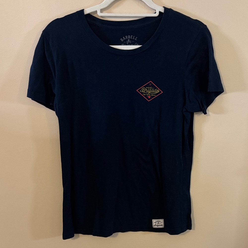 Barbell Brigade Navy T-Shirt